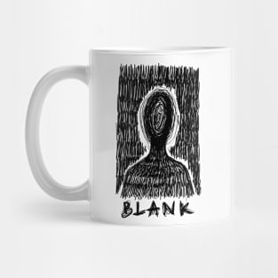 The blank head portrait Mug